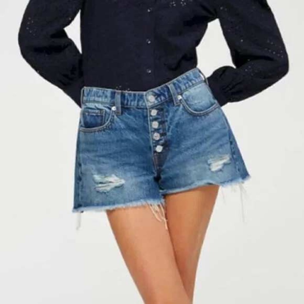 7 for all Mankind Monroe Cutoff Short‎ Womens 26